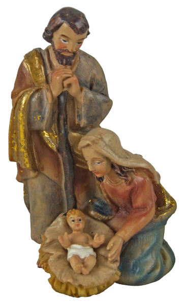 Preview: 2er Set Krippenfiguren „Heilige Familie“ K449